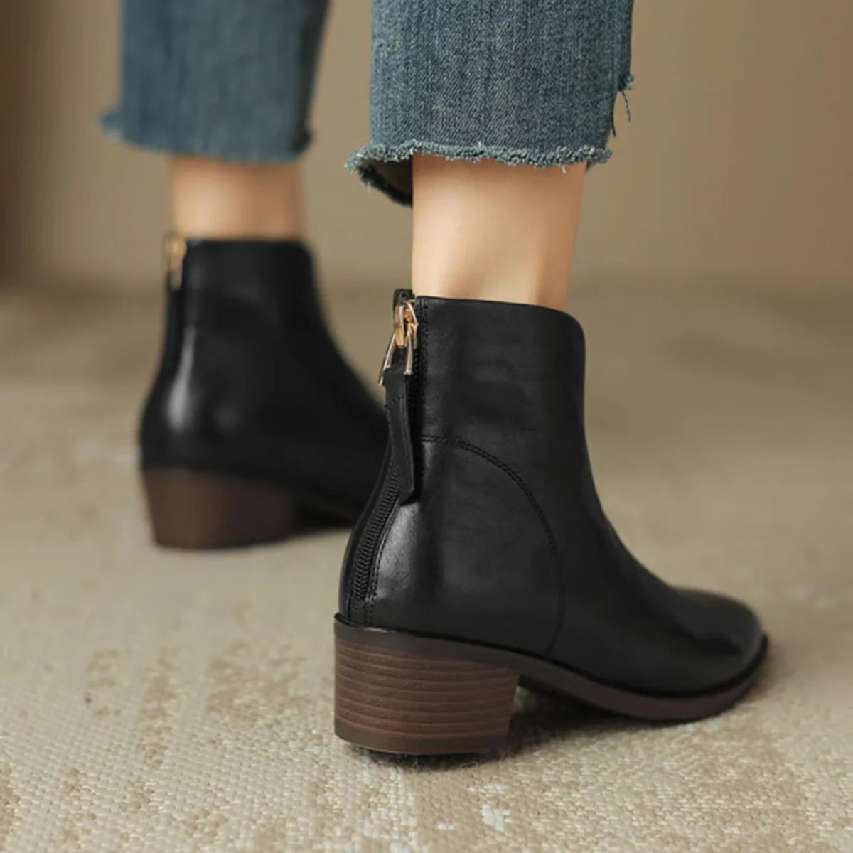 Aurelia - Leather Boots