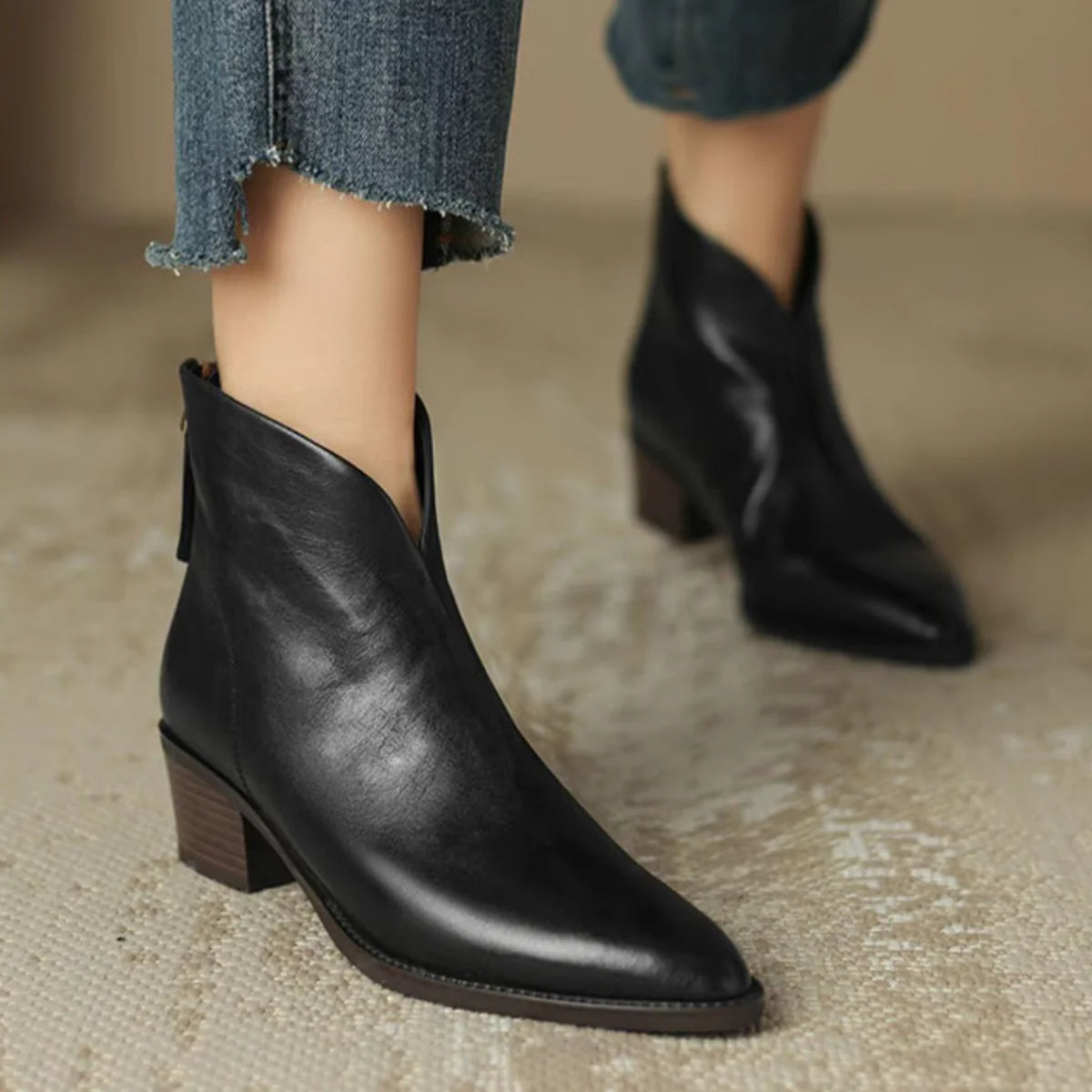 Aurelia - Leather Boots