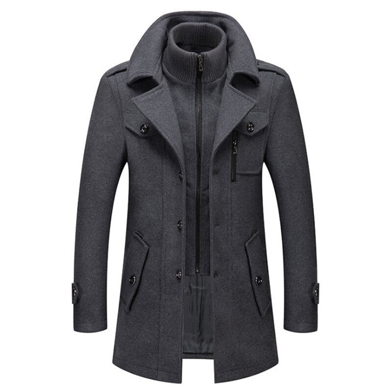 Lincoln - Tailored Winter Coat for Men