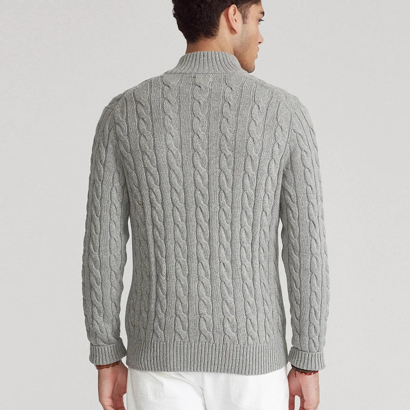 Morino - Knitted Zip Sweater